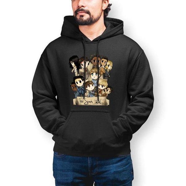 men's hoodies & sweatshirts maze runner cotton outdoor pullover hoodie winter long oversize mens, Black
men's hoodies & sweatshirts maze runner cotton outdoor pullover hoodie winter long oversize mens, Black