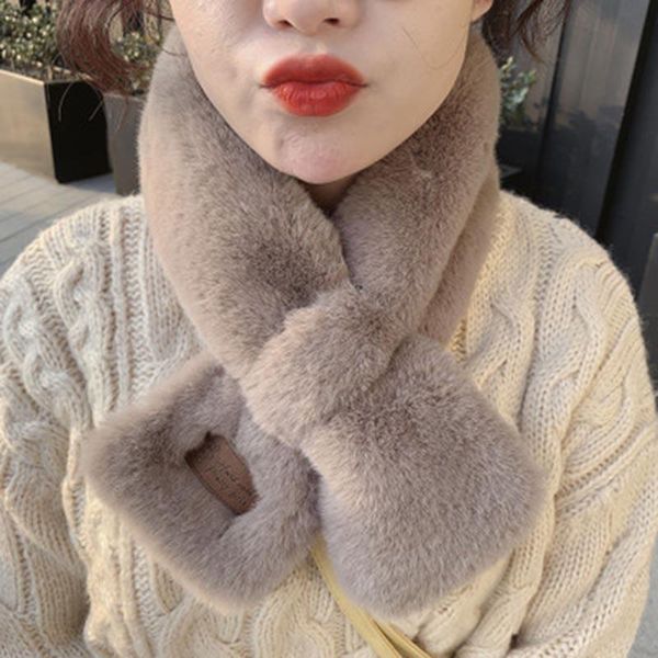 scarves ladies winter korean wild rex warm scarf cute female fake collar pure color cross thickening plush windproof bib u32, Blue;gray
scarves ladies winter korean wild rex warm scarf cute female fake collar pure color cross thickening plush windproof bib u32, Blue;gray