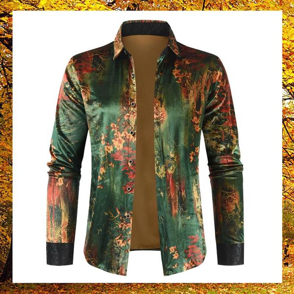 men's casual shirts men autumn winter turn-down collar long sleeve pleuche fashion printing button blouses, White;black
men's casual shirts men autumn winter turn-down collar long sleeve pleuche fashion printing button blouses, White;black