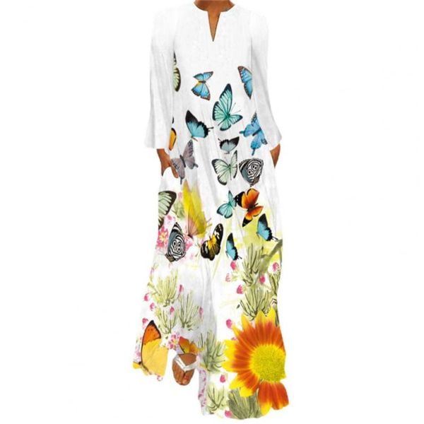 casual dresses women bohemian dress v neck long sleeve butterfly floral print loose hem ladies autumn spring, Black;gray
casual dresses women bohemian dress v neck long sleeve butterfly floral print loose hem ladies autumn spring, Black;gray