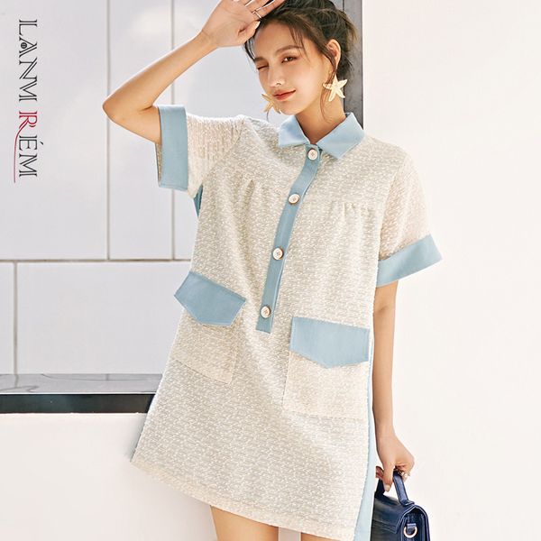 women big size pockets dress turn-down collar short sleeve loose fit female fashion tide summer arrivals 2e1709 210507, Black;gray
women big size pockets dress turn-down collar short sleeve loose fit female fashion tide summer arrivals 2e1709 210507, Black;gray