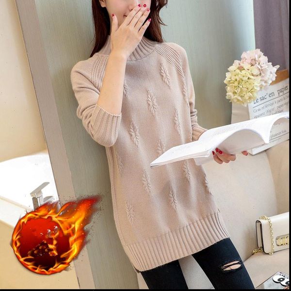 knit pullover autumn winter womens sweaters clothes korean solid long sleeve pull warm half turtleneck female jumper, White;black
knit pullover autumn winter womens sweaters clothes korean solid long sleeve pull warm half turtleneck female jumper, White;black