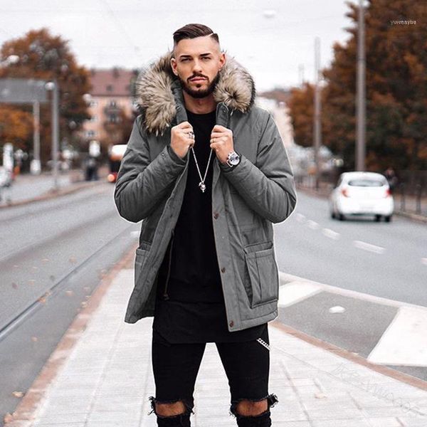 autumn and winter style men's cotton-padded jacket, solid color burst long cotton jacket with hood1, Black
autumn and winter style men's cotton-padded jacket, solid color burst long cotton jacket with hood1, Black