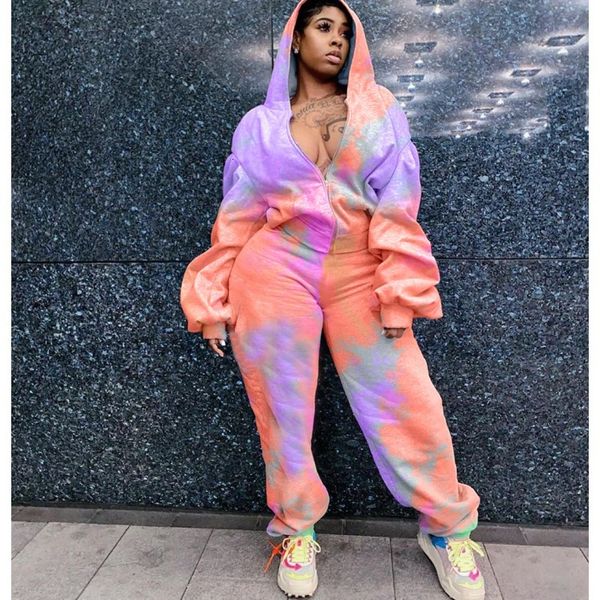women's tracksuits african clothing hooded collar tie-dyed printed 2 piece set spring autumn cut plus size xl-5xl women p, Gray
women's tracksuits african clothing hooded collar tie-dyed printed 2 piece set spring autumn cut plus size xl-5xl women p, Gray