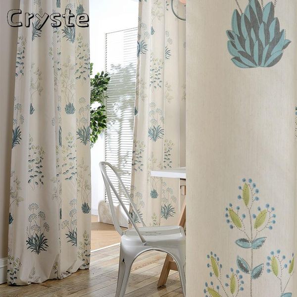 curtain & drapes modern pastoral american polyester-cotton curtains plant printing shading custom for living dining room bedroom
curtain & drapes modern pastoral american polyester-cotton curtains plant printing shading custom for living dining room bedroom