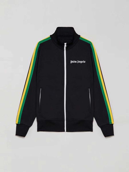 angel pa/lm pa pa/lm 21ss side rainbow ribbon stripe letter zipper jacket muqi, Black;brown
angel pa/lm pa pa/lm 21ss side rainbow ribbon stripe letter zipper jacket muqi, Black;brown