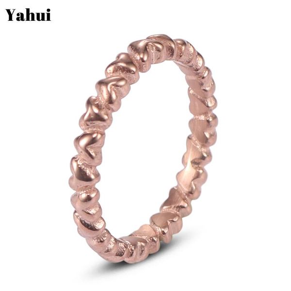 wedding rings yahui stainless steel simple heart gold silver rose ring for women accessories jewellery gifts, Slivery;golden
wedding rings yahui stainless steel simple heart gold silver rose ring for women accessories jewellery gifts, Slivery;golden