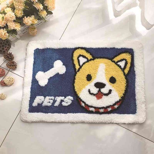 embroidered plush cartoon flocking floor household bedroom entrance foot bathroom water absorption anti-skid mat
embroidered plush cartoon flocking floor household bedroom entrance foot bathroom water absorption anti-skid mat