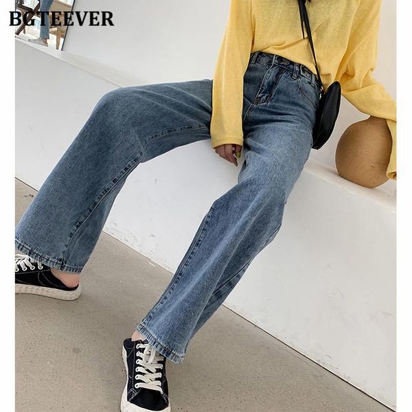 women's pants & capris bgteever vintage ladies high waist loose button wide leg blue jeans 2021 autumn casual pantalon women floor-leng, Black;white
women's pants & capris bgteever vintage ladies high waist loose button wide leg blue jeans 2021 autumn casual pantalon women floor-leng, Black;white
