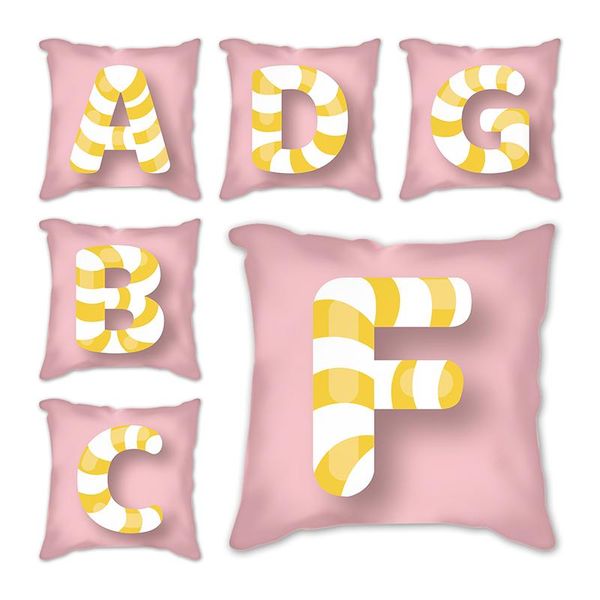 cushion/decorative pillow polyester pink alphabet cushion cover linen home decorative letter case party sofa
cushion/decorative pillow polyester pink alphabet cushion cover linen home decorative letter case party sofa