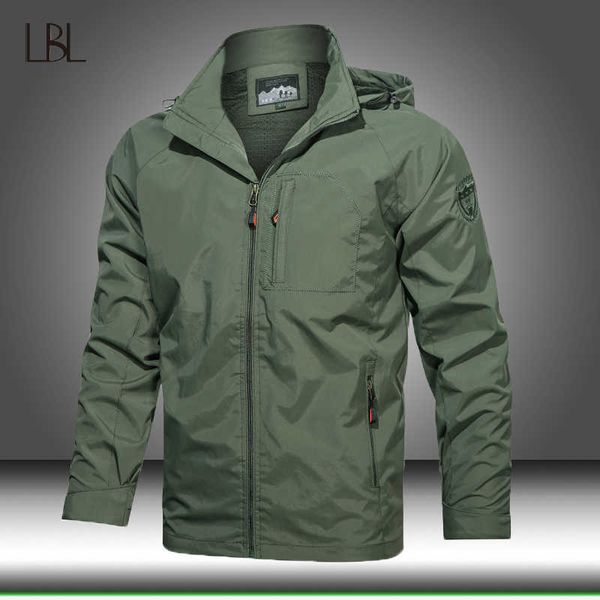 military tactical jacket men windbreaker waterproof breathable hooded casual coat male outdoor army outwear fashion overcoat 5xl 211013, Black;brown
military tactical jacket men windbreaker waterproof breathable hooded casual coat male outdoor army outwear fashion overcoat 5xl 211013, Black;brown