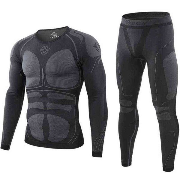 seamless tight tactical thermal underwear men outdoor sports function breathable training cycling thermo long johns, Black;white
seamless tight tactical thermal underwear men outdoor sports function breathable training cycling thermo long johns, Black;white