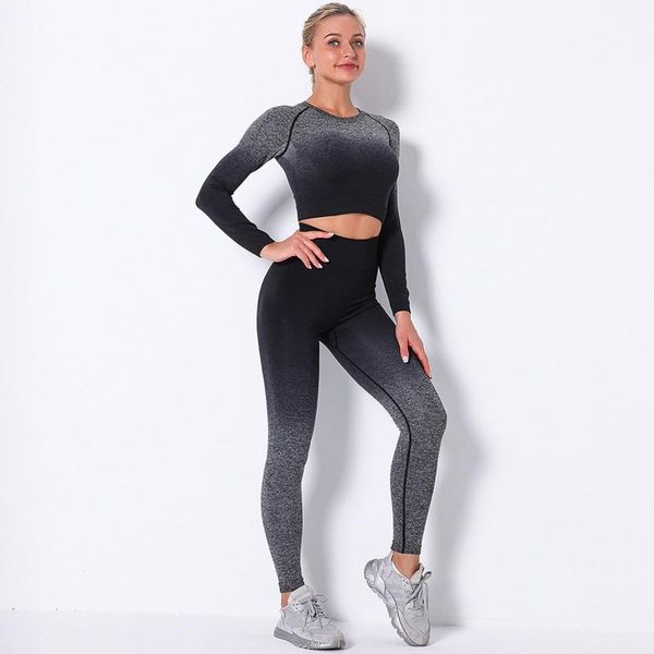 yoga outfit knitting set fitness sports suits for women womens clothes gym long sleeve sport wear clothing sets seamless leggings suit
yoga outfit knitting set fitness sports suits for women womens clothes gym long sleeve sport wear clothing sets seamless leggings suit