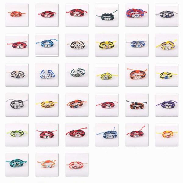 charm bracelets 2021 ly arrived paracord bracelet 550 rope survival braided escape american football team wholesaledrop, Golden;silver
charm bracelets 2021 ly arrived paracord bracelet 550 rope survival braided escape american football team wholesaledrop, Golden;silver