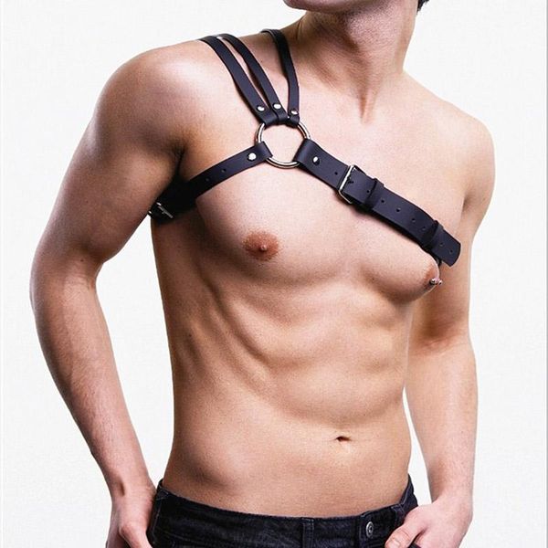 belts female harness pu leather men punk adjustable body chest half suspenders belt cosplay costumes, Black;brown
belts female harness pu leather men punk adjustable body chest half suspenders belt cosplay costumes, Black;brown
