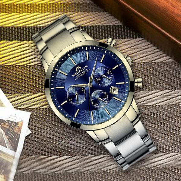 wristwatches megalith watch men lige fashion sport quartz clock mens watches business waterproof relogio masculino, Slivery;brown
wristwatches megalith watch men lige fashion sport quartz clock mens watches business waterproof relogio masculino, Slivery;brown