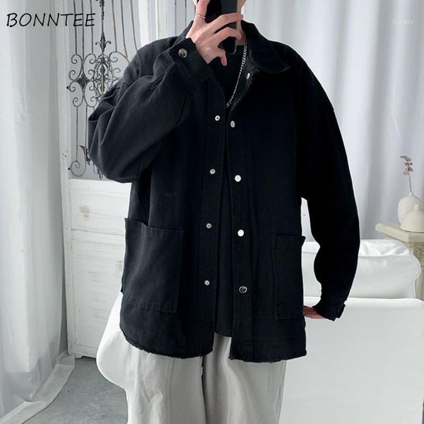 men's jackets men single breasted fashion harajuku students streetwear casual loose korean retro cargo male pockets ulzzang solid chic, Black;brown
men's jackets men single breasted fashion harajuku students streetwear casual loose korean retro cargo male pockets ulzzang solid chic, Black;brown