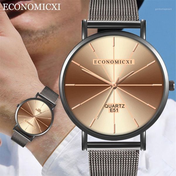 men's fashion watch stainless steel mesh belt quartz sport watches business casual for man clock rose gold montre&50 wristwatches, Slivery;brown
men's fashion watch stainless steel mesh belt quartz sport watches business casual for man clock rose gold montre&50 wristwatches, Slivery;brown