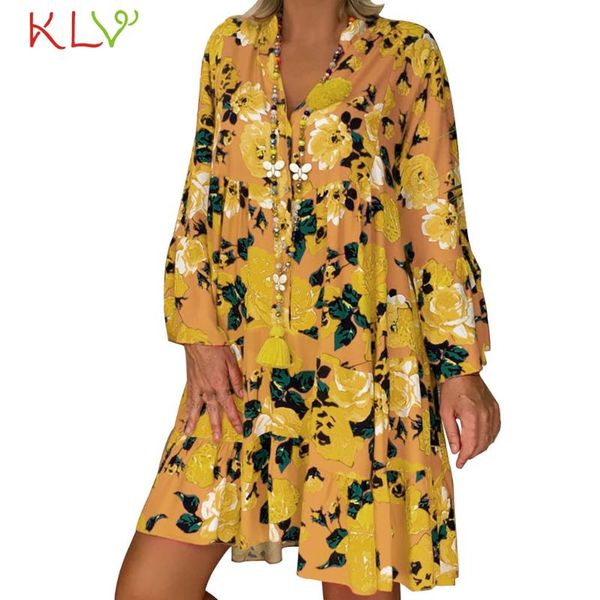 casual dresses dress women long sleeve elegant floral print summer fashion party plus size night 2021 vestidos robe femme 19jul2, Black;gray
casual dresses dress women long sleeve elegant floral print summer fashion party plus size night 2021 vestidos robe femme 19jul2, Black;gray