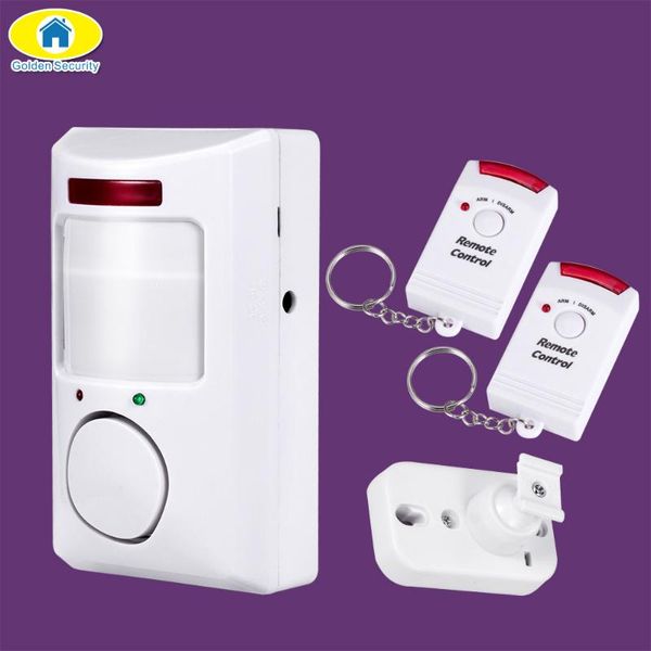 alarm systems golden security portable 105db pir motion detector infrared anti-theft home system+2 controllers
alarm systems golden security portable 105db pir motion detector infrared anti-theft home system+2 controllers