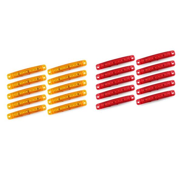 10pcs 12v side marker lights, 9 led waterproof kit for truck bus rv emergency lights
10pcs 12v side marker lights, 9 led waterproof kit for truck bus rv emergency lights