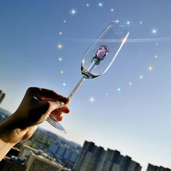 luxury creative transparent crystal glass cup rose decoration goblet champagne glasses cocktail bar party el drinkware wine
luxury creative transparent crystal glass cup rose decoration goblet champagne glasses cocktail bar party el drinkware wine