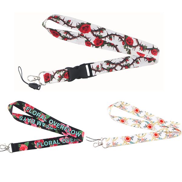 10pcs/lot j2536 cartoon rose flower lanyard for keys phone neck strap keychain lanyards id badge holder, Silver
10pcs/lot j2536 cartoon rose flower lanyard for keys phone neck strap keychain lanyards id badge holder, Silver