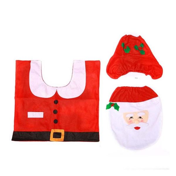 toilet seat covers 3 pcs/set christmas decorations bathroom cover household floor mat tank
toilet seat covers 3 pcs/set christmas decorations bathroom cover household floor mat tank