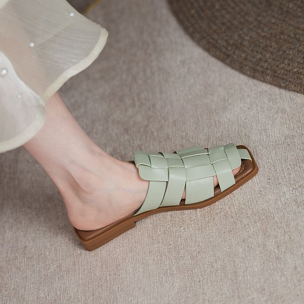 slippers female leather casual shoes will see comfortable slides versatile floppy slippers, handcrafted leisure sandals size 34-40 mpbo, Black
slippers female leather casual shoes will see comfortable slides versatile floppy slippers, handcrafted leisure sandals size 34-40 mpbo, Black