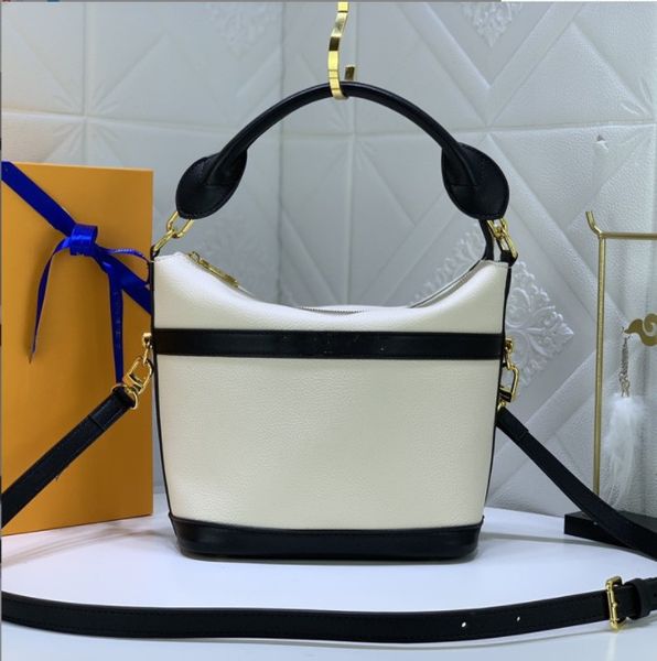 brand new drawstring bucket shoulder bags women small genuine leather double zipper handbags, Red;black
brand new drawstring bucket shoulder bags women small genuine leather double zipper handbags, Red;black