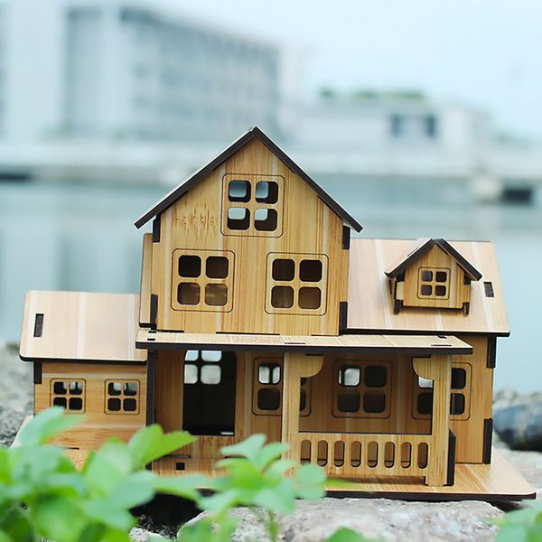 3d bamboo wooden puzzle toys house villa model jigsaw architecture house diy assembly kit kids educational wood toy for children
3d bamboo wooden puzzle toys house villa model jigsaw architecture house diy assembly kit kids educational wood toy for children