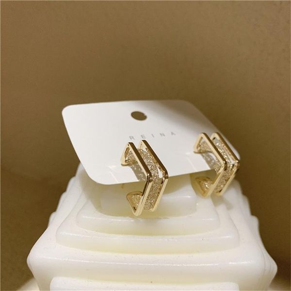 hoop & huggie earrings for women small gold hollow square rhinestone net tube c geometric brass stud jewelry, Golden;silver
hoop & huggie earrings for women small gold hollow square rhinestone net tube c geometric brass stud jewelry, Golden;silver