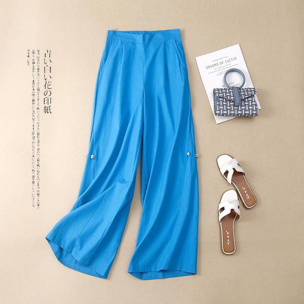 women's pants & capris limiguyue cotton linen ankle-length arts style women blue purple pocket straight summer high waist trousers k225, Black;white
women's pants & capris limiguyue cotton linen ankle-length arts style women blue purple pocket straight summer high waist trousers k225, Black;white
