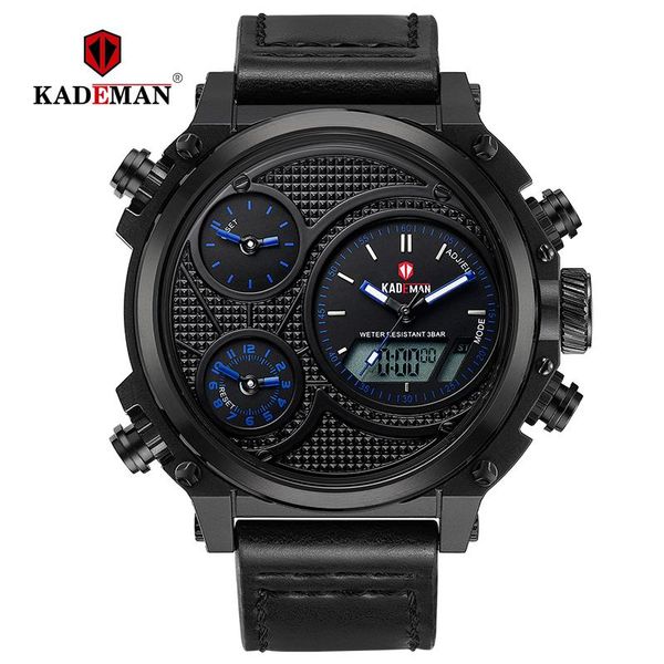 wristwatches kademan men watches luxury big dial business quartz leather digital military 3atm brand relogio masculino gift, Slivery;brown
wristwatches kademan men watches luxury big dial business quartz leather digital military 3atm brand relogio masculino gift, Slivery;brown