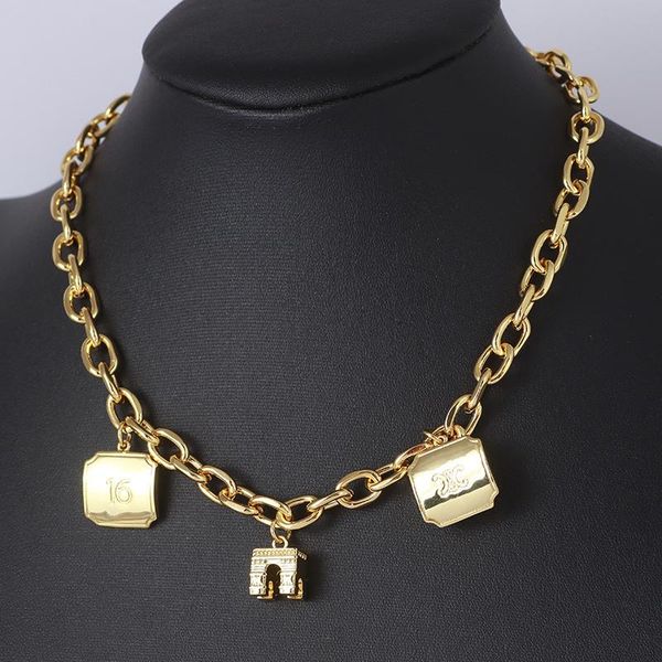 chains european and american three-dimensional square brand multi-drop buckle necklace clavicle chain, Silver
chains european and american three-dimensional square brand multi-drop buckle necklace clavicle chain, Silver