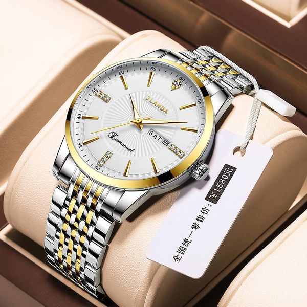 wristwatches jlanda brand fashion atmosphere luxury waterproof date watch steel strap clock luminous sports men quartz casual watches j6709, Slivery;brown
wristwatches jlanda brand fashion atmosphere luxury waterproof date watch steel strap clock luminous sports men quartz casual watches j6709, Slivery;brown
