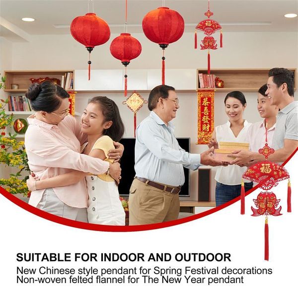 decorative objects & figurines 1pc spring festival pendants year hanging adornment red
decorative objects & figurines 1pc spring festival pendants year hanging adornment red