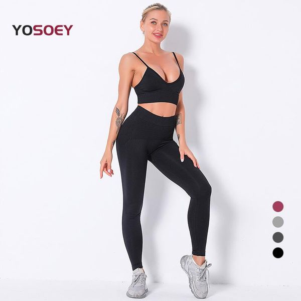 yoga outfit yosoey fitness set sports bra seamless gym clothing pants suits two piece high waist leggings women's sportswear tracksuit
yoga outfit yosoey fitness set sports bra seamless gym clothing pants suits two piece high waist leggings women's sportswear tracksuit