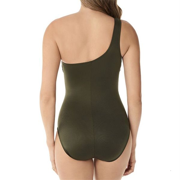 women's swimwear single shoulder beachwear women mesh patchwork swimsuit plus size monokini s-2xl girl solid color one piece suit, White;black
women's swimwear single shoulder beachwear women mesh patchwork swimsuit plus size monokini s-2xl girl solid color one piece suit, White;black