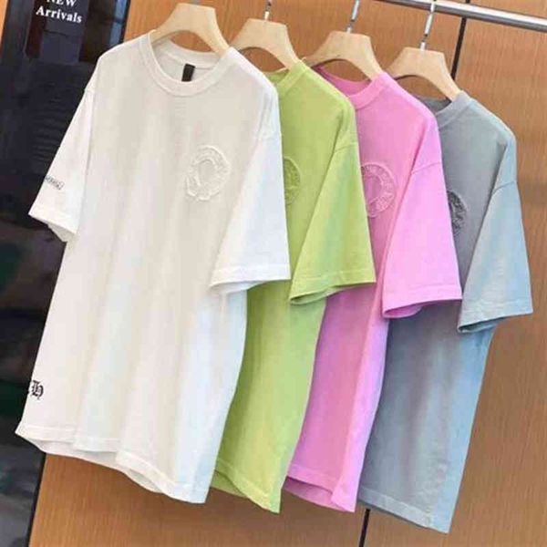 women's t-shirt 22ssch croce embroidered horseshoe patch pattern sanskrit casual pure cotton versatile men's and women's t-sh, White
women's t-shirt 22ssch croce embroidered horseshoe patch pattern sanskrit casual pure cotton versatile men's and women's t-sh, White
