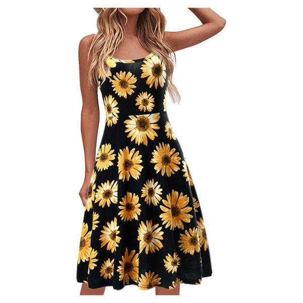 casual dresses plus size sunflower print for women vestidos beach boho floral dress spaghetti strap midi vestido, Black;gray
casual dresses plus size sunflower print for women vestidos beach boho floral dress spaghetti strap midi vestido, Black;gray