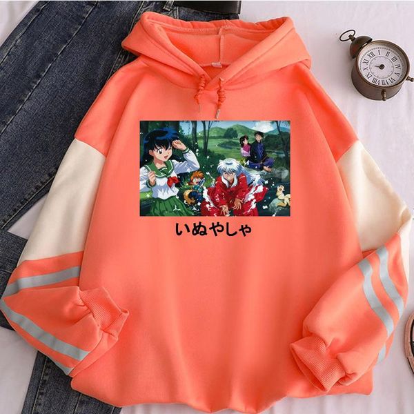 men's hoodies & sweatshirts 2021 manga cartoon inuyasha printed men/women hoodie sweatshirt pullovers korean long sleeves oversized a, Black
men's hoodies & sweatshirts 2021 manga cartoon inuyasha printed men/women hoodie sweatshirt pullovers korean long sleeves oversized a, Black