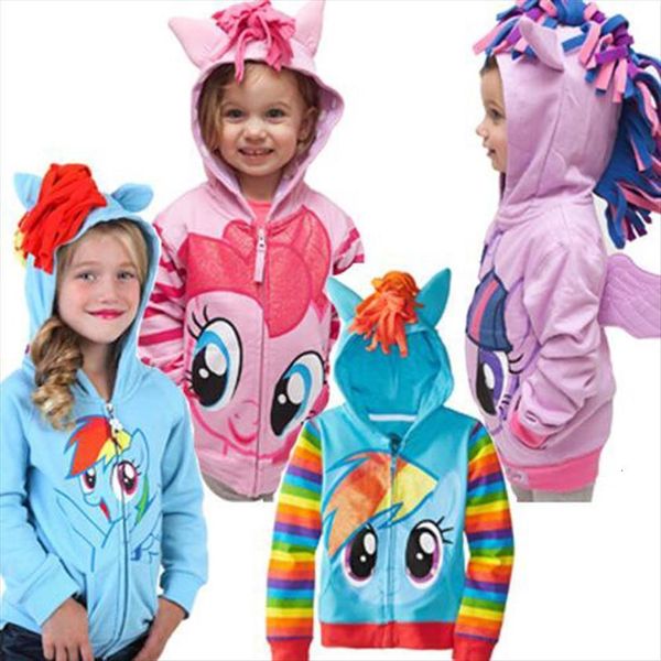children cartoon rainbow horse hooded sweater boys girls spring autumn long sleeve zipper coats kids fashion jackets 3 8 years, Black
children cartoon rainbow horse hooded sweater boys girls spring autumn long sleeve zipper coats kids fashion jackets 3 8 years, Black