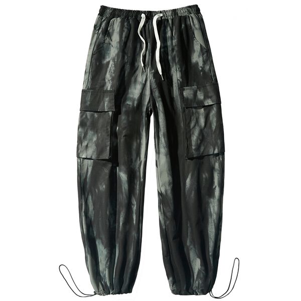 men's pants fashion casual military style tactical men streetwear loose hip-hop straight trousers wide leg f4ht, Black
men's pants fashion casual military style tactical men streetwear loose hip-hop straight trousers wide leg f4ht, Black