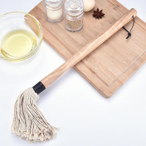 tools & accessories grill basting brush bbq mop professional barbecue style cotton fiber head and natural hardwood handle
tools & accessories grill basting brush bbq mop professional barbecue style cotton fiber head and natural hardwood handle