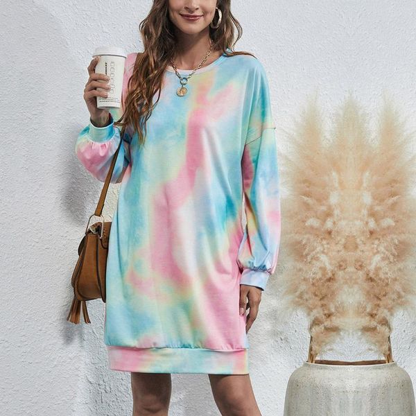 women's hoodies & sweatshirts tie dye loose dresses 2021 womens dyeing long sleeve lightweight casual blouse pockets dress vestido de m, Black
women's hoodies & sweatshirts tie dye loose dresses 2021 womens dyeing long sleeve lightweight casual blouse pockets dress vestido de m, Black