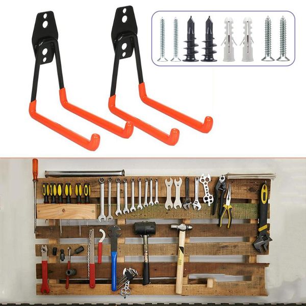 hooks & rails 6pcs/set strong durable garage storage hook rack heavy duty metal wall mount bicycle hanger mounted ladders tool
hooks & rails 6pcs/set strong durable garage storage hook rack heavy duty metal wall mount bicycle hanger mounted ladders tool