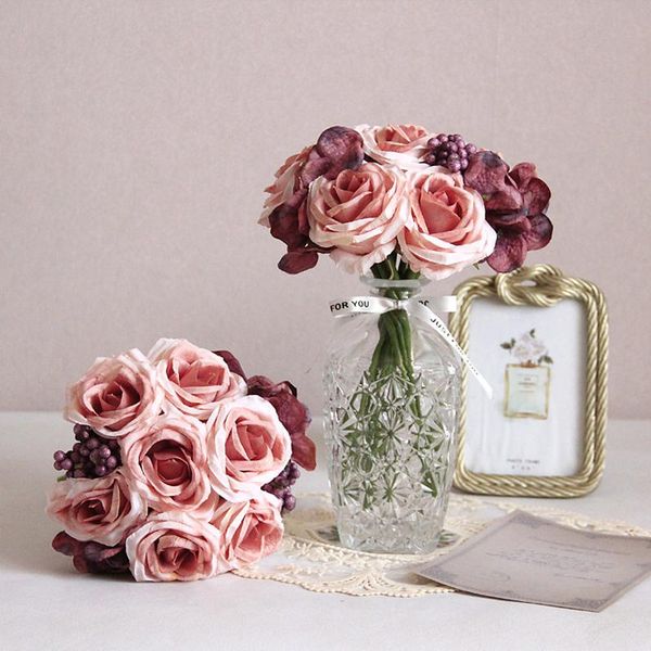 decorative flowers & wreaths artificial for decoration silk rose peony bouquet christmas home wedding party fake flower
decorative flowers & wreaths artificial for decoration silk rose peony bouquet christmas home wedding party fake flower