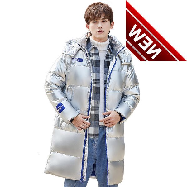 -20 degree winter mens down jacket glossy long thicken puffer male casual streetwear hip hop coat warm windbreaker, Black
-20 degree winter mens down jacket glossy long thicken puffer male casual streetwear hip hop coat warm windbreaker, Black