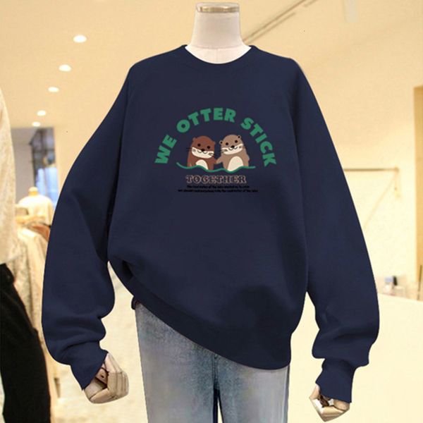 women's sweaters hoodless sweater autumn winter korean ins tide lazy wind bf loose student plush thickened poty, White;black
women's sweaters hoodless sweater autumn winter korean ins tide lazy wind bf loose student plush thickened poty, White;black